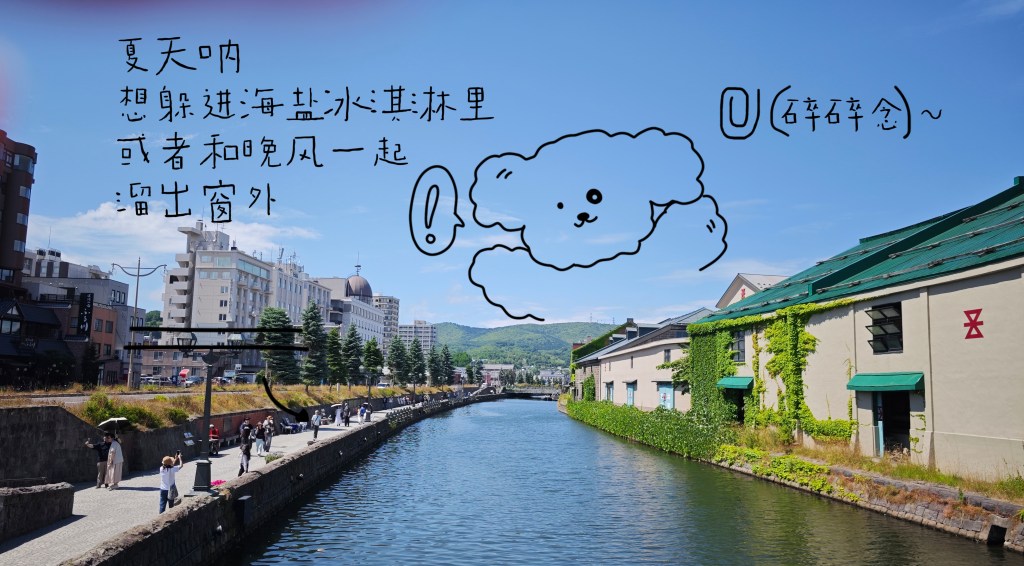 【旅行】夏游北海道—小樽运河的风